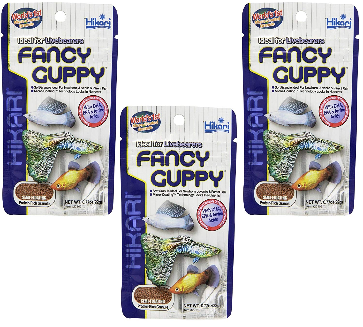 Hikari USA Tropical Fancy Guppy