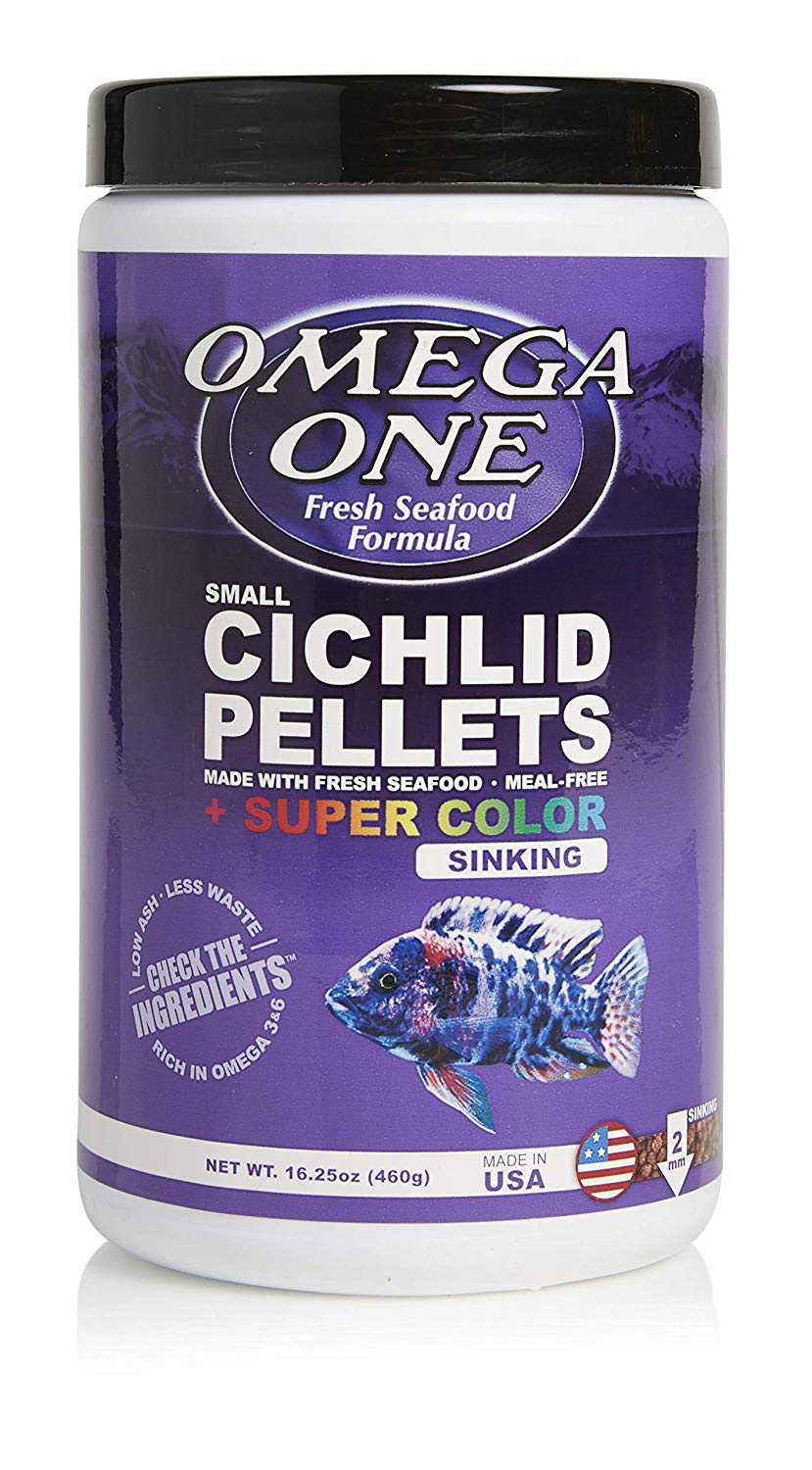 Omega One Super Color Cichlid Pellets Small Sinking