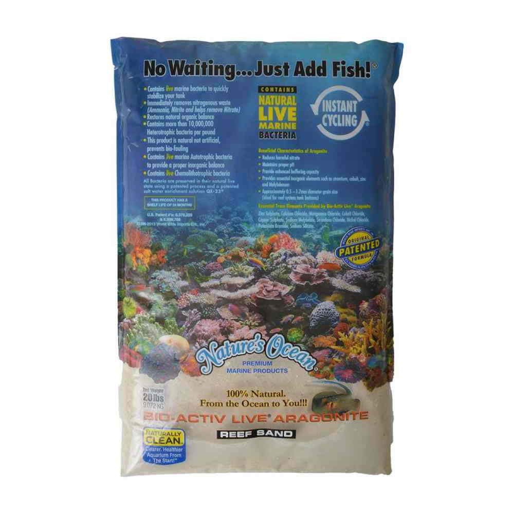 Nature’s Ocean No.0 Bio-Activ Live Aragonite Live Sand