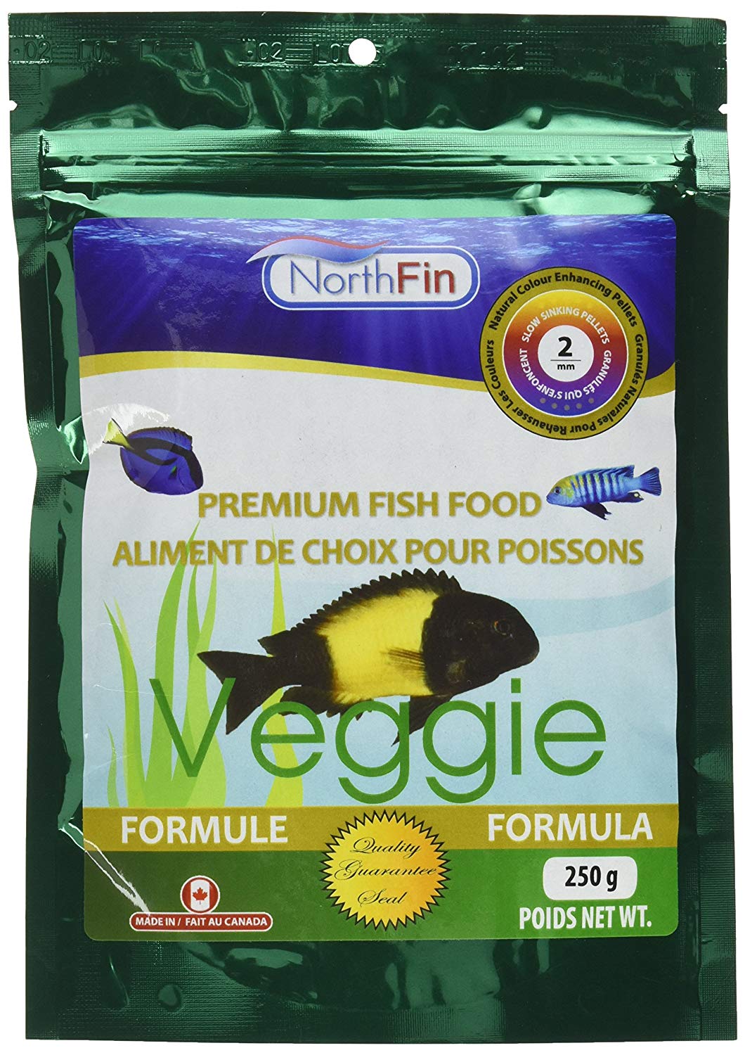 Northfin Food Veggie Formula 2mm Pellet