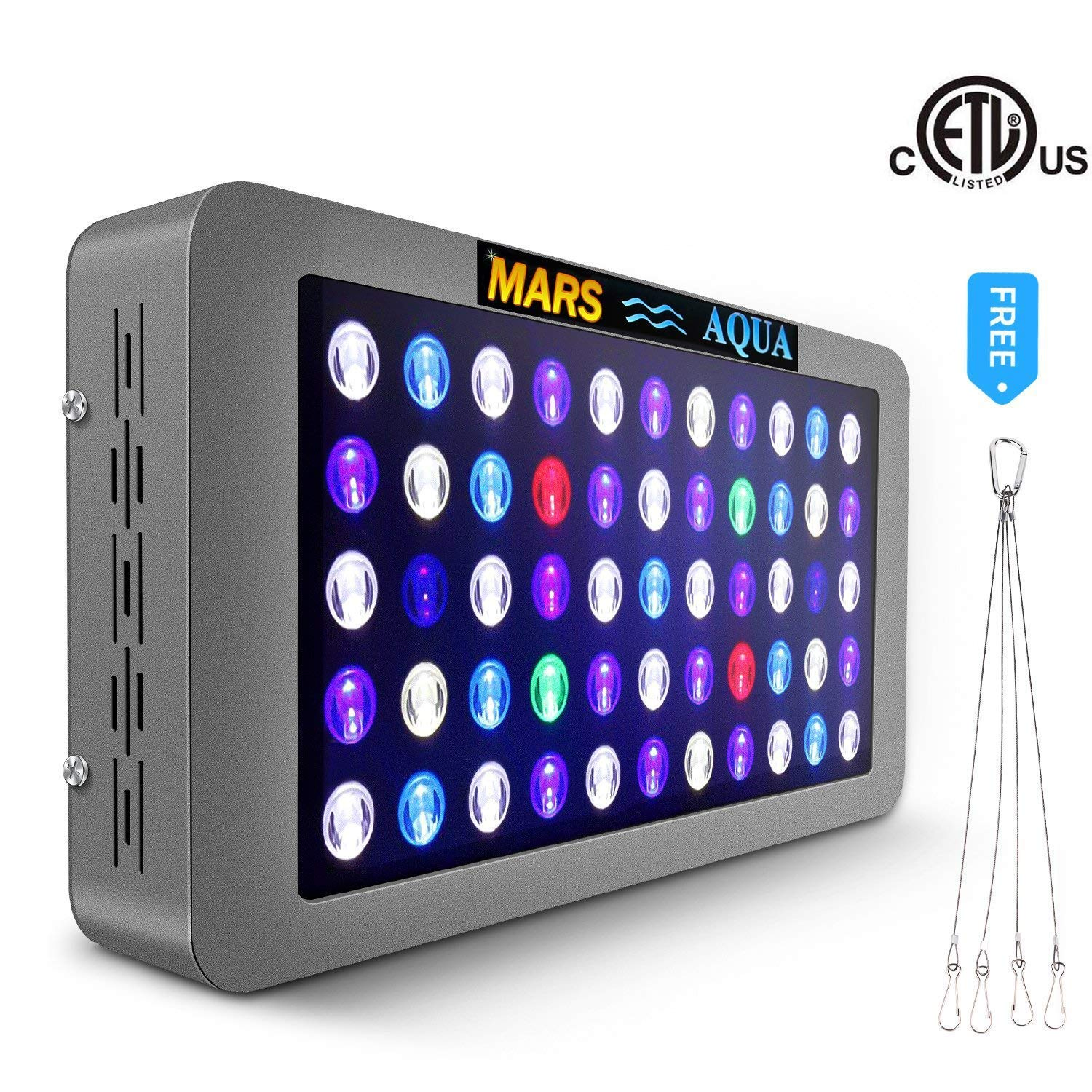 MarsAqua Dimmable 165W 300W LED Aquarium Light