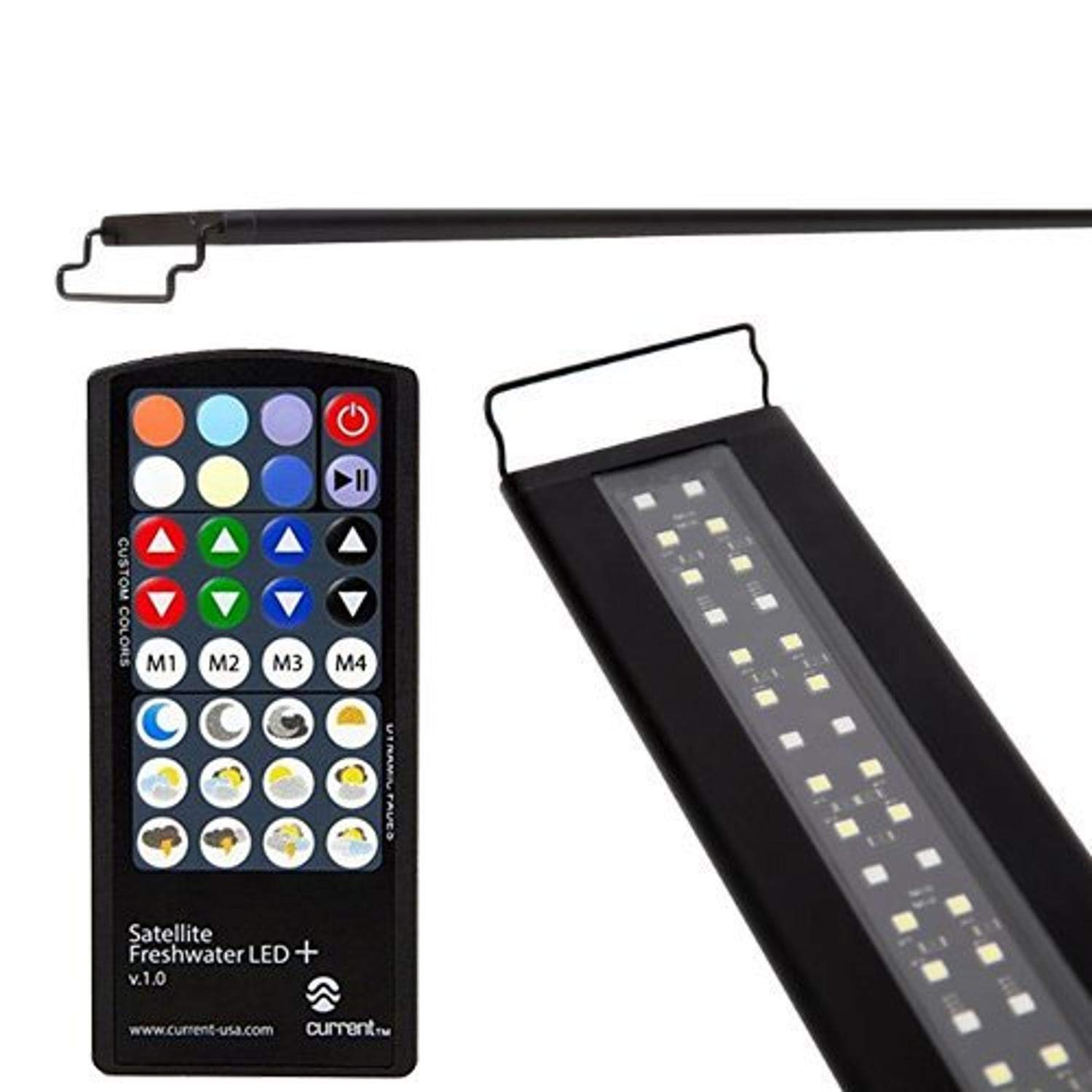 Current USA Satellite Freshwater LED Plus Light for Aquarium